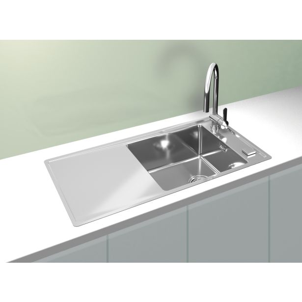 NERJAVNO POMIVALNO KORITO ALVEUS STRICTO 20 860X472 MM