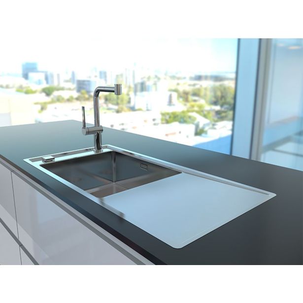 NERJAVNO POMIVALNO KORITO ALVEUS STRICTO 30 980X472 MM, LEVI