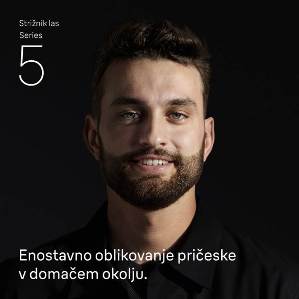 STRIŽNIK ZA LASE BRAUN HC 5530 +3 NASTAVKI