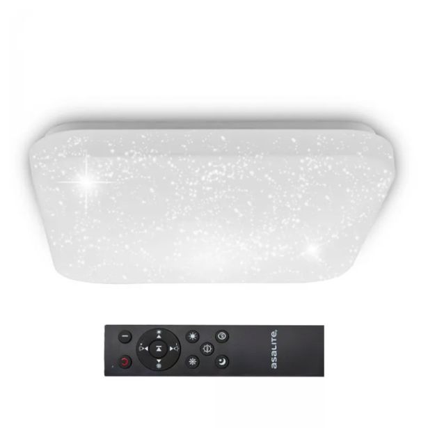 STROPNA LED LUČ, KVADRAT, 72W STAR + DALJINSKI UPRAVLJALEC