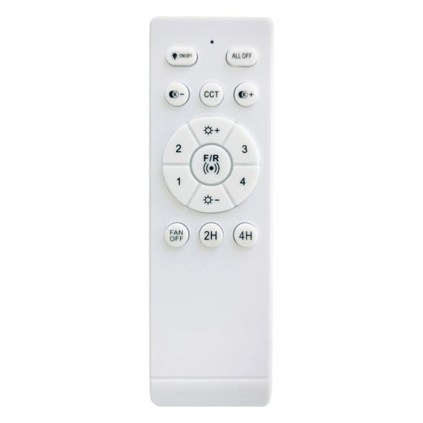 STROPNI VENTILATOR GLOBO KOVINSKI BEL MAT LED