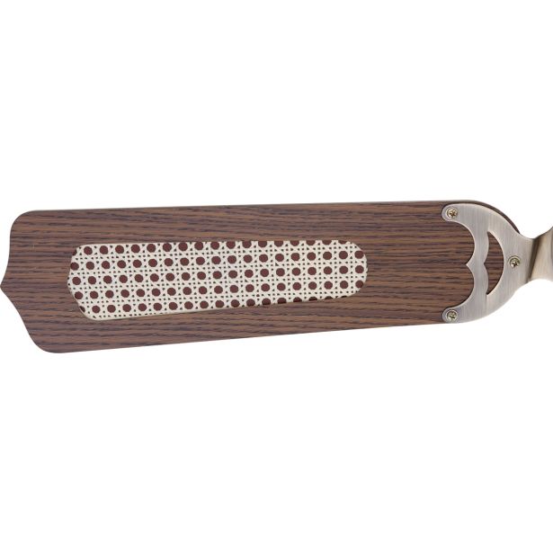 STROPNI VENTILATOR GLOBO KOVINSKI RJAV 1XE27