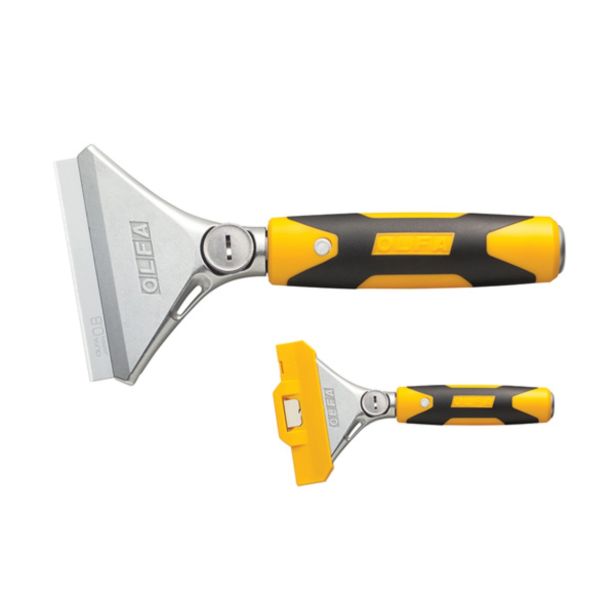 STRUGALNIK ZA ODSTR.BARVE OLFA 100 MM Z ROČAJEM 200 MM XSR-200