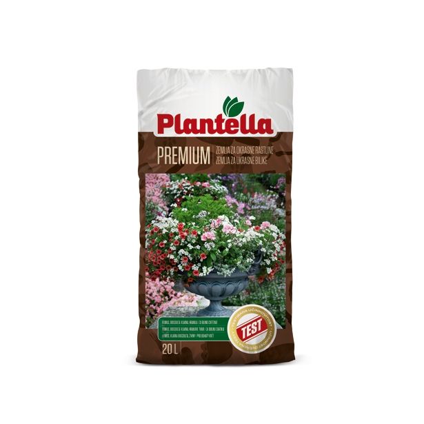 SUBSTRAT ZA OKR. RASTLINE PLANTELLA ZEMLJA ZA OKRASNE RASTLINE 20 L