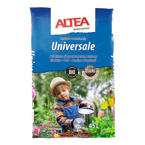 SUBSTRAT ZA PRIDELAVO ALTEA BIO UNIVERZALNA Z DODANIM GUANOM 20L