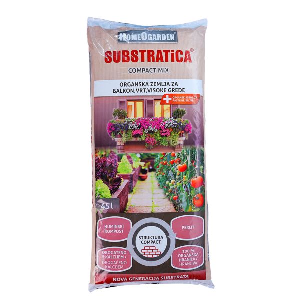 SUBSTRAT ZA PRIDELAVO HOMEOGARDEN SUBSTRATICA COMPACT MIX 45 L