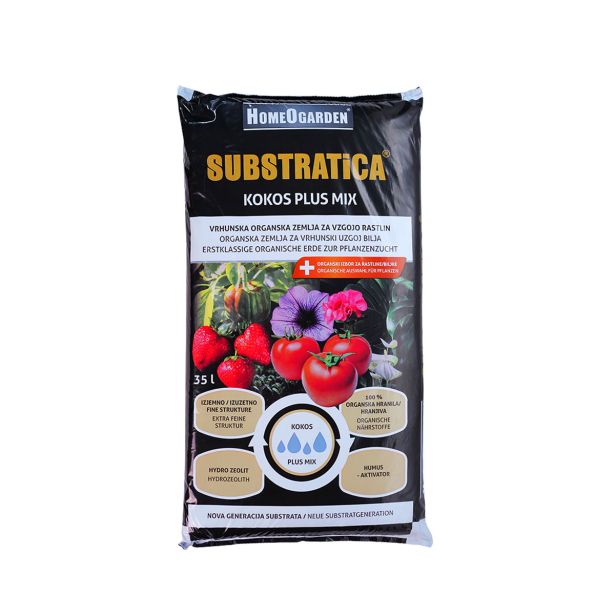 SUBSTRAT ZA PRIDELAVO HOMEOGARDEN SUBSTRATICA KOKOS PLUS MIX 35 L