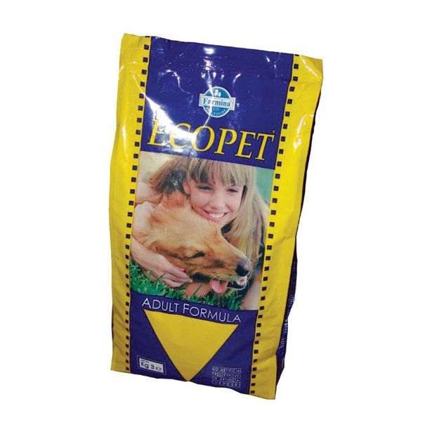 SUHA HRANA ZA PSA ECOPET BRIKETI PIŠČANEC ADULT 3 KG