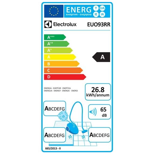 SUHI SESALNIK ELECTROLUX EUO 93 RR