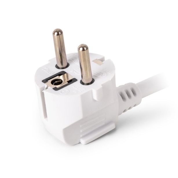 ŠUKO VTIKAČ ENTAC RAZDELILEC S STIKALOM 4X VTIČNICE 1.5M BEL