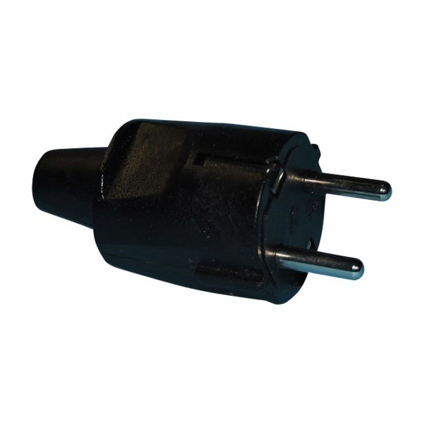 ŠUKO VTIKAČ TRITECH P 02, RAVNI ČRNI, TERMOPLAST, PAKIRAN