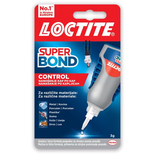 SEKUNDNO LEPILO HENKEL ACC LOCTITE SUPER BOND CONTROL 3G