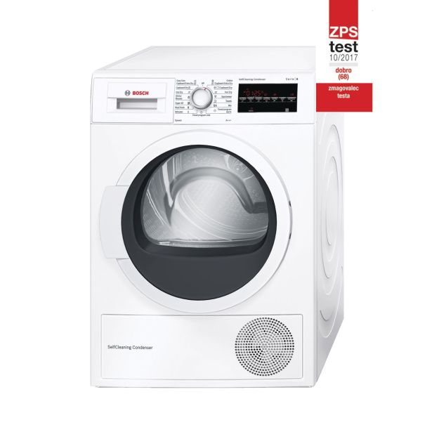 SUŠILNI STROJ BOSCH WTW 87463 BY TOPLOTNA ČRPALKA