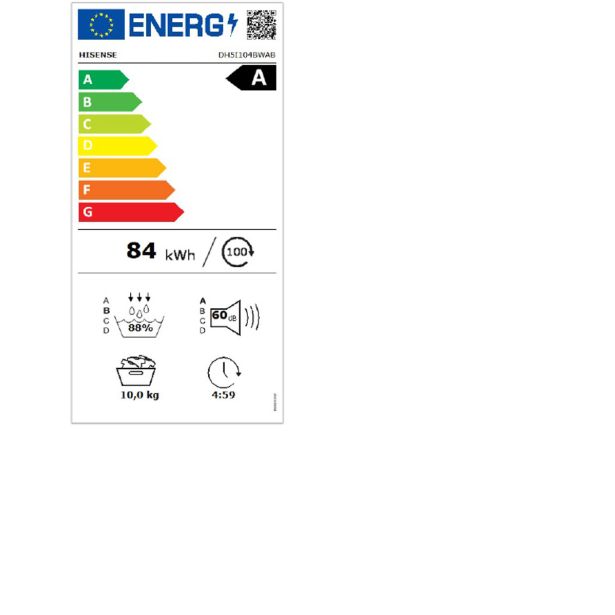 SUŠILNI STROJ HISENSE DH5I104BWAB