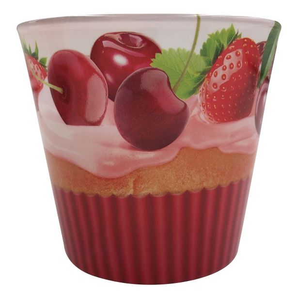 SVEČA MULLER DIŠEČA FRIUTS MUFFINS V KOZARCU