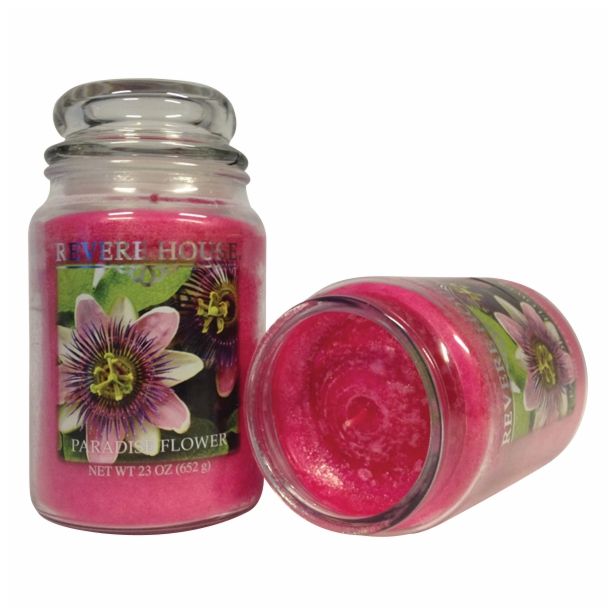 SVEČA MULLER DIŠEČA RAJSKI CVET KOZARCU S POKROVOM 652G