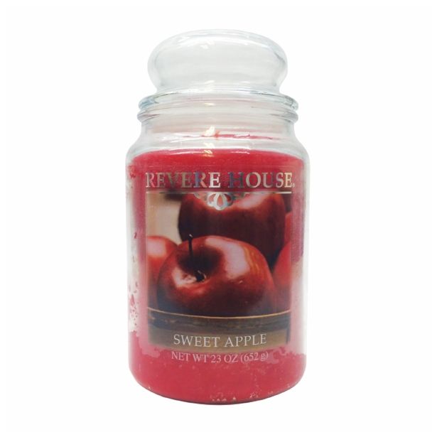 SVEČA MULLER DIŠEČA SLADKO JABOLKO V KOZARCU S POKROVOM 652G