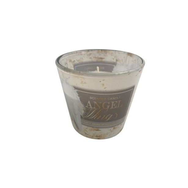 SVEČA MULLER DIŠEČA V KOZARCU 115 G ANGEL WINGS