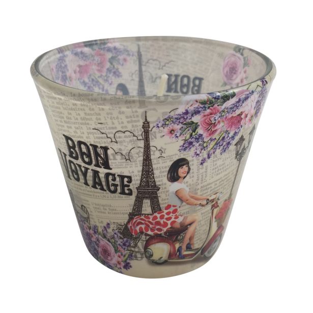 SVEČA MULLER DIŠEČA V KOZARCU 115 G BON VOYAGE