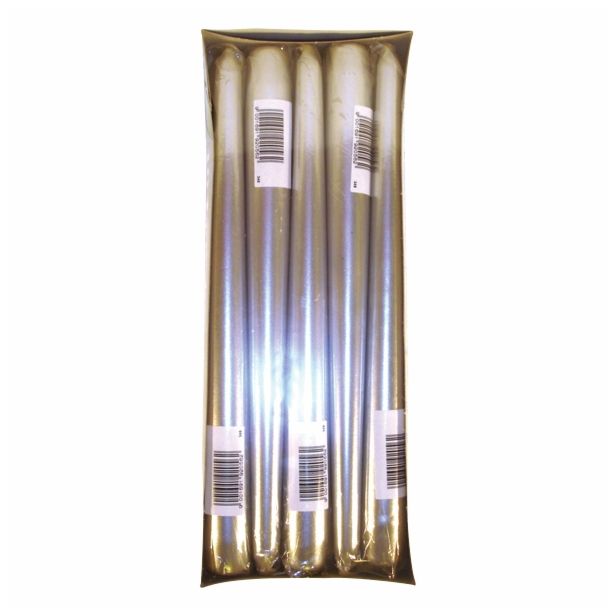 SVEČA MULLER KONUS SREBRNA 21X250