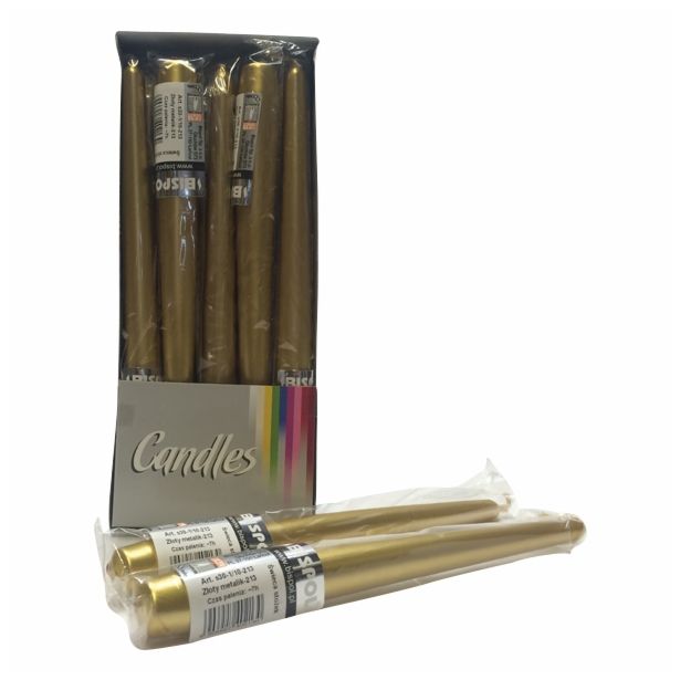 SVEČA MULLER KONUS ZLATA