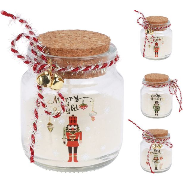 SVEČA V KOZARCU EH DIŠEČA S PLUTASTIM POKROVOM