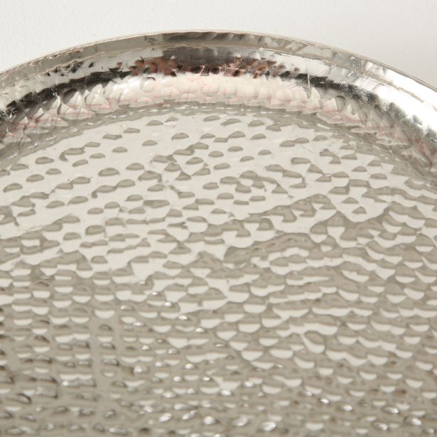 SVEČNIK BOLTZE SREBRN, KOVINA, 5/1