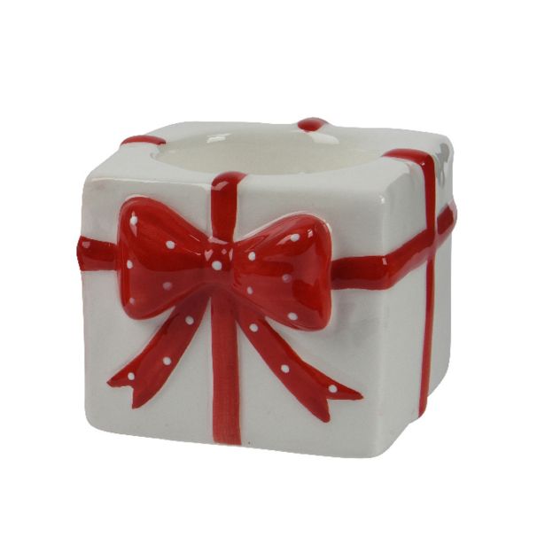 SVEČNIK DECORIS ZA ČAJNE SVEČKE MAŠNA 6.9X6.9X5.7 CM. SORT