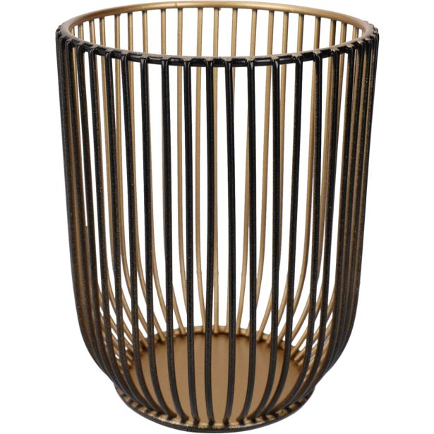 SVEČNIK EH ZA ČAJNO SVEČKO S KOVIN. NAPERAMI 10X13 CM