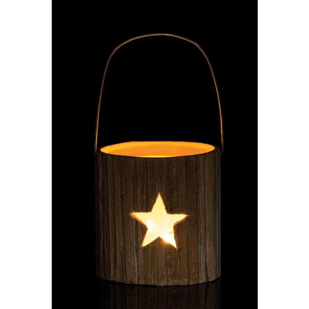 DEKORACIJA GLOSSTYLE SVEČNIK FI 11.3 CM