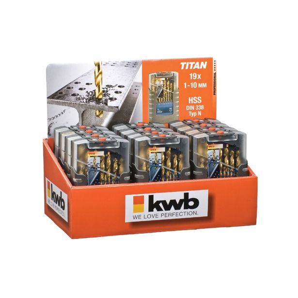 GRT. SVEDROV ZA KOVINO KWB 19 DELNA 1-10 MM HSS-TIN