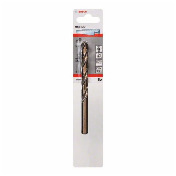 SVEDER HSS/E DIN 338 BOSCH 9.00X81/125 MM HSS-CO