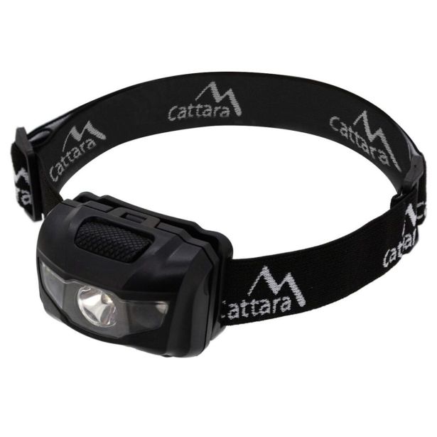 SVETILKA CATTARA NAGLAVNA LED 80 LM ČRNA