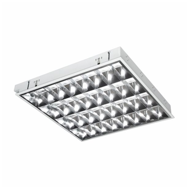 LED ZRCALNA VGRADNA STROPNA SVETILKA 4XT8 60CM