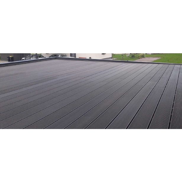 WPC DESKA ZA TERASO BAMBUSWPC SVETLO SIVA 3000X150X25 MM