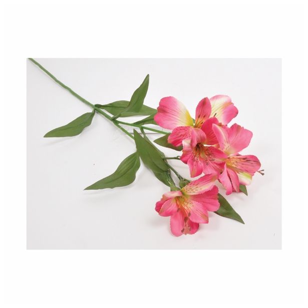 UMETNO CVETJE ALSTROMERIA VEJICA X 2 FUKSIJA