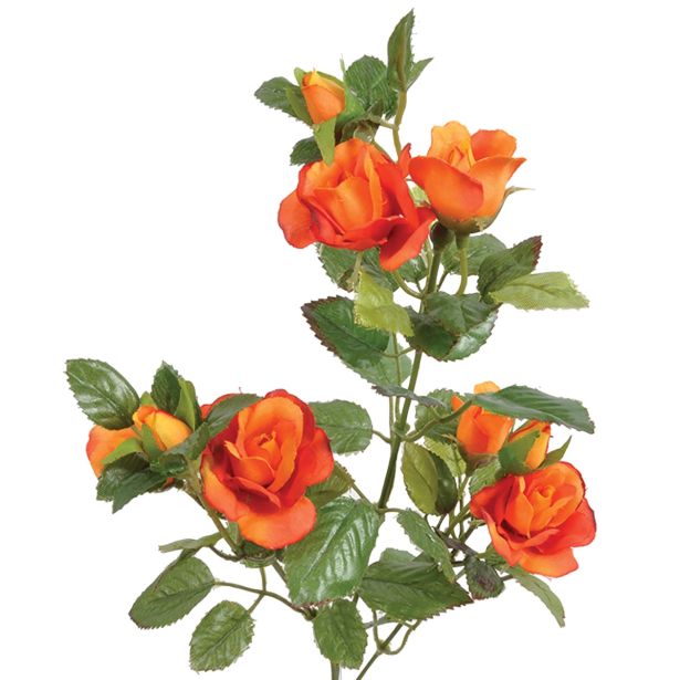 SVILENO CVETJE DAR VRTNICA VEJICA 70CM X3 ORANŽNA