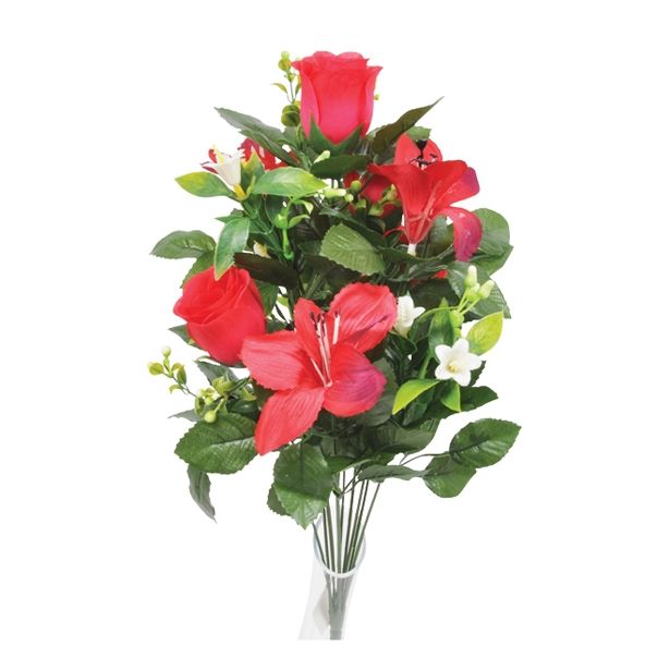 SVILENO CVETJE DAR VRTNICA, ALSTROM. ŠOPEK X 11 RDEČ