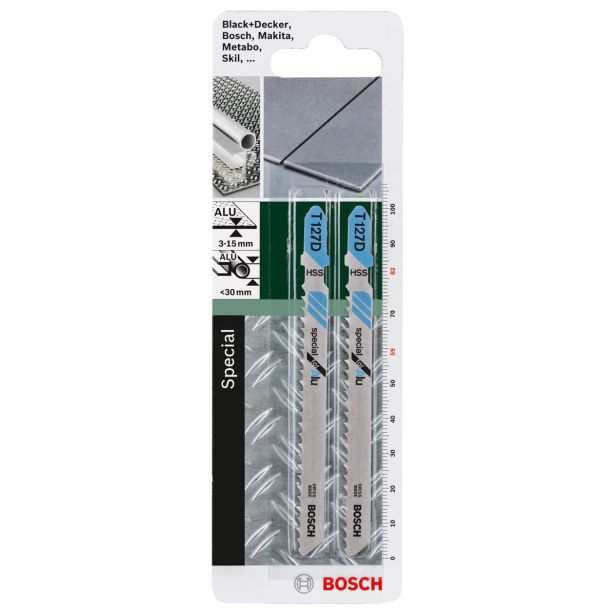 LIST VBODNE ŽAGE BOSCH T 127 D 2-DELNI KOMPLET