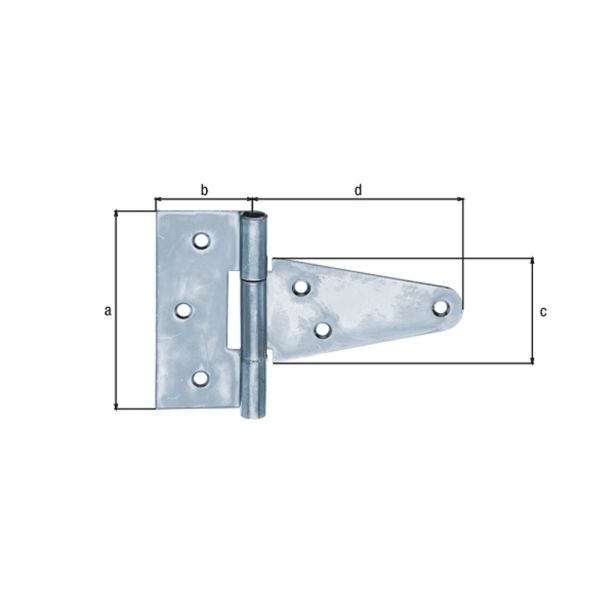 DOLGA SPONA ALBERTS T SPONA 2.5X100X100 MM