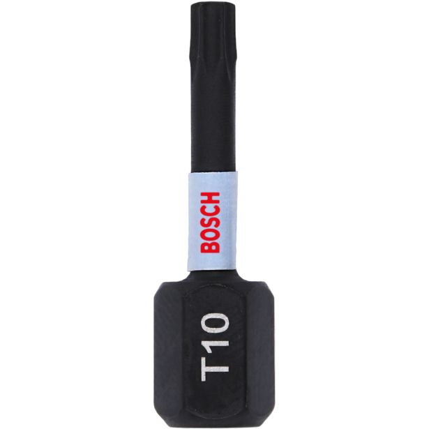 TORX NASTAVEK C6,3 BOSCH T10 25 MM 2 KOS IMPACT CONTROL