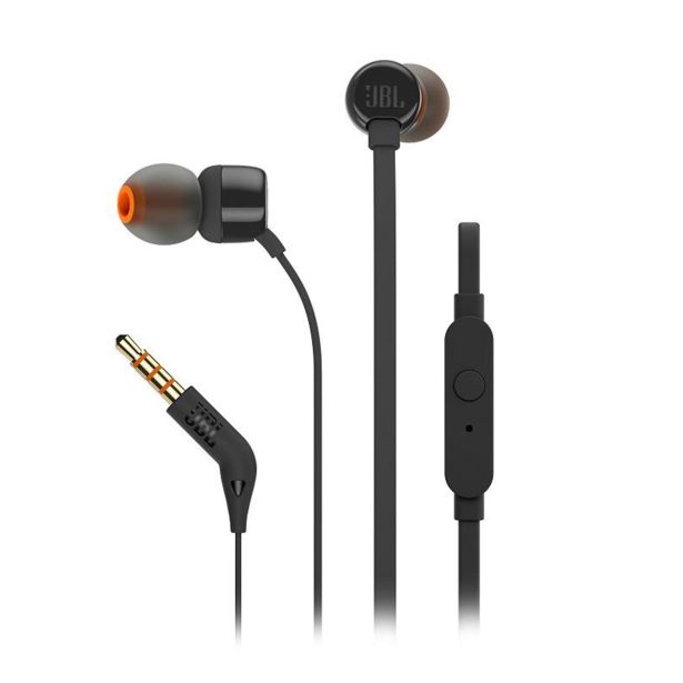 SLUŠALKE JBL T110 ČRNE