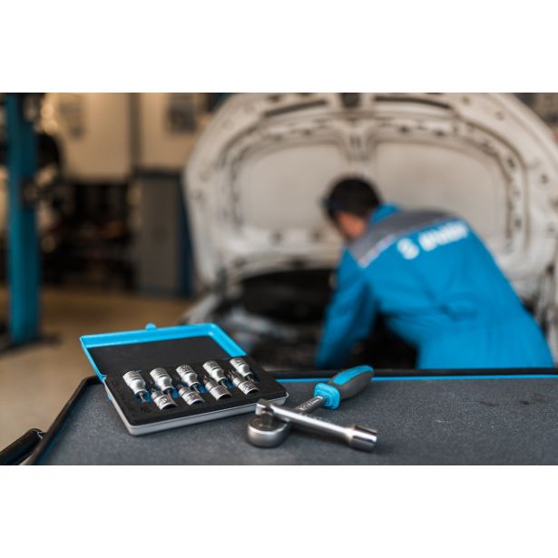 TORX NASTAVEK 12,7MM UNIOR T20-T60 9 DELNA ART. 192/12