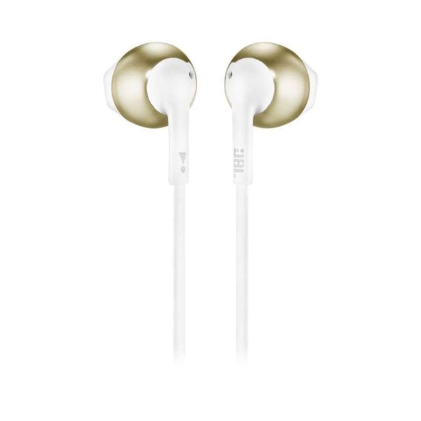 SLUŠALKE JBL T205 ZLATE