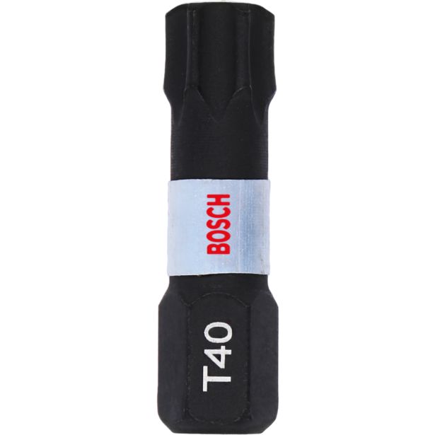TORX NASTAVEK C6,3 BOSCH T40 25 MM 2 KOS IMPACT CONTROL
