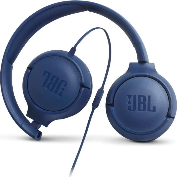 SLUŠALKE JBL TUNE500 MODRE