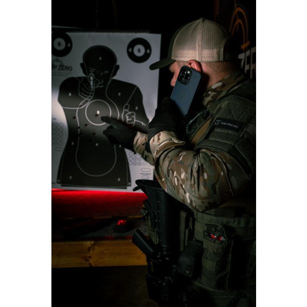 TACTICAL ASPHALT MAGFORCE SILIKONSKI OVITEK ZA SAMSUNG GALAXY S25 5G - PROZORNO ČRN