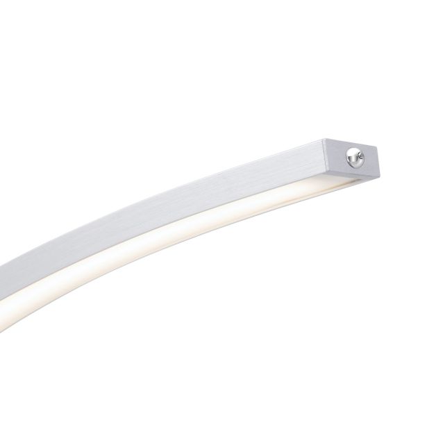 TALNA SVETILKA PRISMA PIN 1X LED 18W BRUŠEN ALUMINIJ