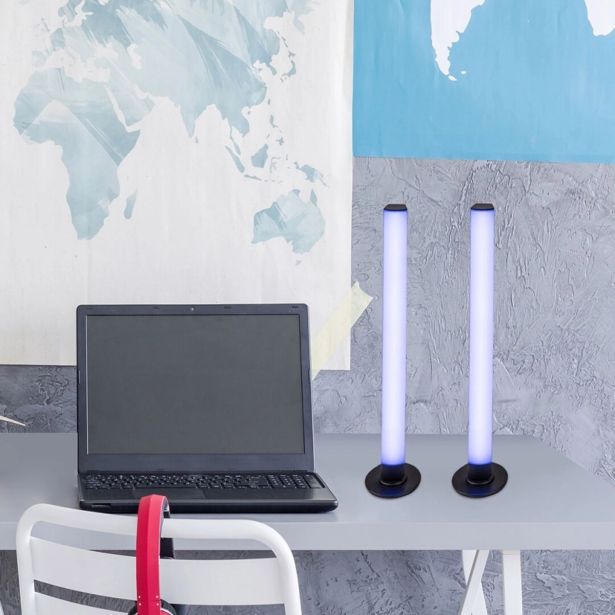 TALNA SVETILKA RABALUX PACO ČRNA 5W H38CM