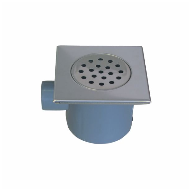 TALNI PVC SIFON KOVINOPLASTIKA LOŽ FI 50 1/1 HORIZONTALNI Z ZAPIRALNO LOPUTO